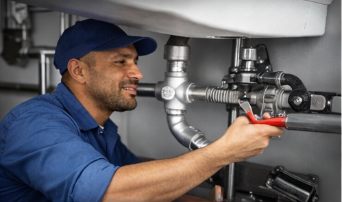 Travaux de plomberie